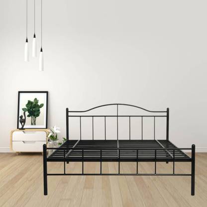 Vyom Design Svelte Metal King Bed In India At Flipkart Com Vyom Design Svelte Metal King Bed, King Size Coffin Bed Frame
