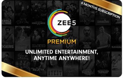 Buy ZEE5 App Digital Gift Card online at Flipkart.com