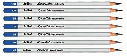 Flipkart Com Artline Love Art Sketch Pencils Hb 2b 4b 6b 8b 10b 12b 10 Pencils Of Each Grade Pencil Flipkart Com Artline Love Art Sketch Pencils Hb 2b 4b 6b 8b 10b 12b 10 Pencils Of Each Grade Pencil