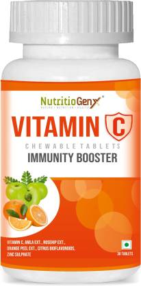 Nutritiogenx Vitamin C Chewable Tablets 1000mg Natural Product Price In India Buy Nutritiogenx Vitamin C Chewable Tablets 1000mg Natural Product Online At Flipkart Com