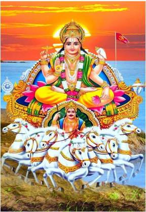 Surmul Lord Surya Dev Hindu India God Poster For Bedroom Living Room Price In India Buy Surmul Lord Surya Dev Hindu India God Poster For Bedroom Living Room Online At Flipkart Com