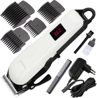 KMK Professional Men Rechargeable Hair Clipper Hair Trimmer For Men Beard Electric Cutter Hair Cutting Machine Haircut Cordless Clipper Trimmer 120 min Runtime 4 Length Settings Price in India - Buy KMK KMK Professional Men Rechargeable Hair Clipper Hair Trimmer For Men Beard Electric Cutter Hair Cutting Machine Haircut Cordless Clipper Trimmer 120 min Runtime 4 Length Settings Price in India - Buy KMK