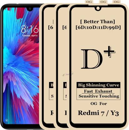 Xester Edge To Edge Tempered Glass for REDMI Y3