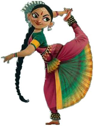 SahajDecor 51 cm Dancing Step with Cute Girl Magnetic Sticker Price in  India - Buy SahajDecor 51 cm Dancing Step with Cute Girl Magnetic Sticker  online at 