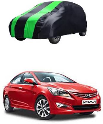 RAIN SPOOF Car Cover For Hyundai Fluidic Verna 4S (Without Mirror Pockets)