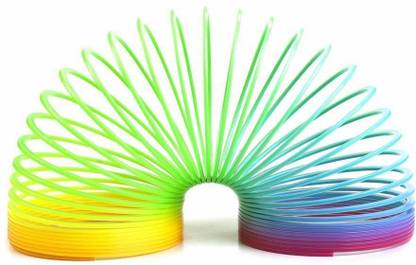 Shine Shopping Magic Spring Rainbow Bouncy Expandable Slinky ...