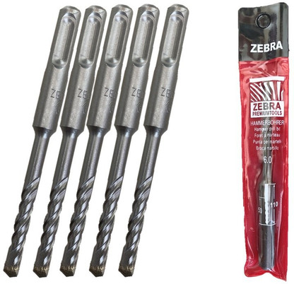 SDS Plus 6*110MM Hammer Drill Bits 