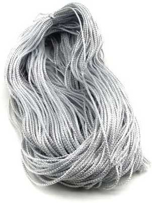 90 Meter Silver Designer dori Macrame 