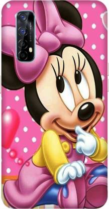 Kotuku Back Cover for Realme Narzo 20 pro Printed Mickey Mouse, Cartoon, Teddybear, Girls Back Cover