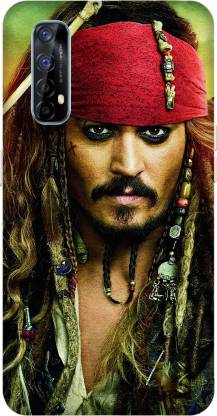 Kotuku Back Cover for Realme Narzo 20 pro Printed Jack Sparrow, Piratos Back Cover
