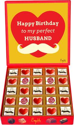 Expelite Happy Birthday To My Perfect Husband 25 Pc Best Gifts For Husbands Birthday Bars Price In India Buy Expelite Happy Birthday To My Perfect Husband 25 Pc Best