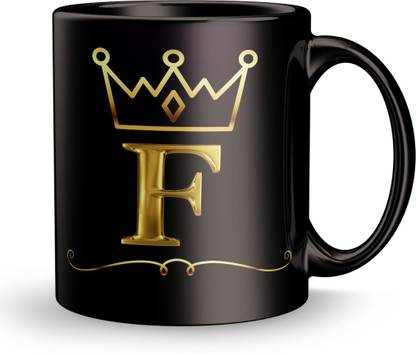 Dreamlivproducts F Letter Design Print Gift For Best Friend Spacial Birthday Gift Valantine Day Gift Anniversary Gifts Ceramic Coffee Mug Price In India Buy Dreamlivproducts F Letter