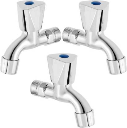 Mapson 3 Piece Triangle Bib With Wall For Bathroom Kitchen Tap Faucet In India - How To Change A 3 Piece Bathroom Faucet