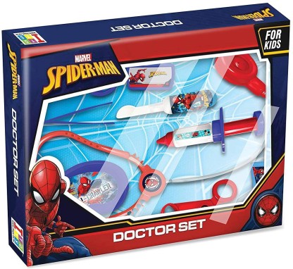 spiderman toy set