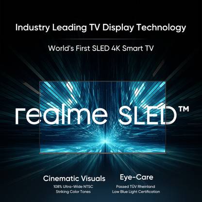 realme SLED 139 cm (55 inch) Ultra HD (4K) LED Smart Android TV