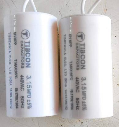 Star Sunlite Capacitor For Ceiling Fan 3 15 Mfd To Increase Sd White 2 Pieces Power In India Star Sunlite Capacitor For Ceiling Fan, Ceiling Fan Run Capacitor
