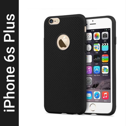 Iphone 6s plus back cover black clearance