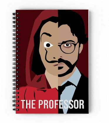 Epheriwala Money Heist The Professor A5 Notebook Ruled 160 Pages Price In India Buy Epheriwala Money Heist The Professor A5 Notebook Ruled 160 Pages Online At Flipkart Com