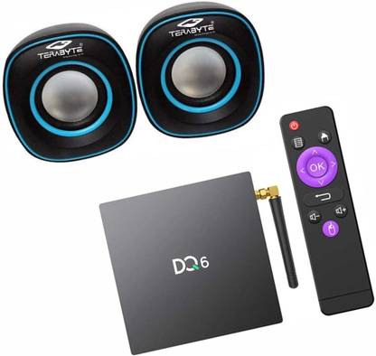 terabyte android tv box 4gb ram 64gb rom android 10 0 dq6 support r thop tv rk3318 quad core 64 bits dual wifi 2 4ghz 5ghz bulit in antenna