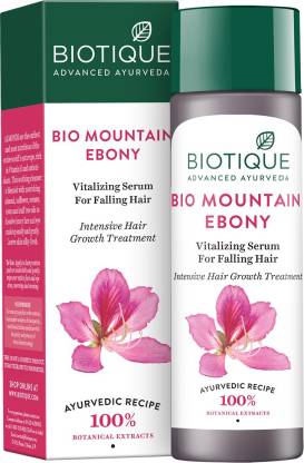BIOTIQUE Bio Mountain Ebony Vitalizing Serum For Falling Hair 190Ml - Price  in India, Buy BIOTIQUE Bio Mountain Ebony Vitalizing Serum For Falling Hair  190Ml Online In India, Reviews, Ratings & Features |