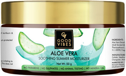 good vibes aloe vera cream