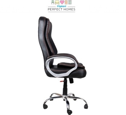 Executive Recline Extra Padded Office Chair Standard, Black 