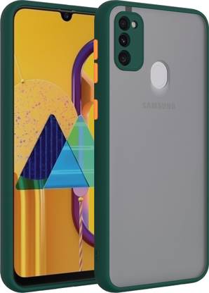 MECase Back Cover for Samsung M21 Back Case Full Camera Protection Smoke Matte Finish Cover, Samsung Galaxy M30S
