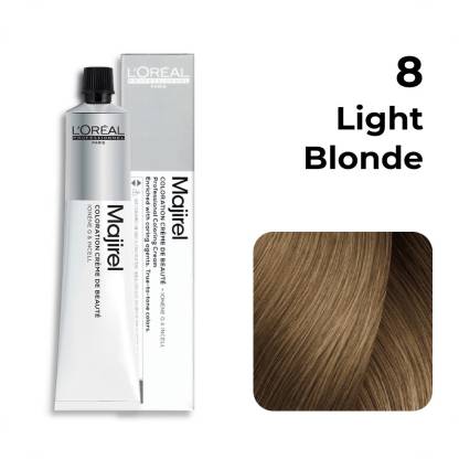 L'Oréal Paris Professionnel Hair Color No. 8 , Light Blonde - Price in India,  Buy L'Oréal Paris Professionnel Hair Color No. 8 , Light Blonde Online In  India, Reviews, Ratings & Features 