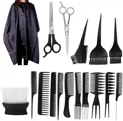 KYP Fashion Multipurpose Salon Hair Styling Hair Cutting Sheet Apron Neck  Face Duster Brush personal Care