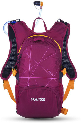 purple hydration pack