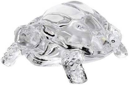 Shiv Vastu Feng Shui Crystal Turtle Tortoise for Good Luck Decorative ...