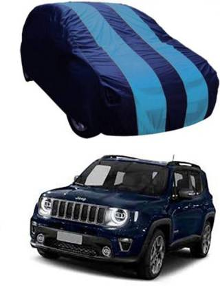 Kuchipudi Car Cover For Jeep Universal For Car (Without Mirror Pockets)