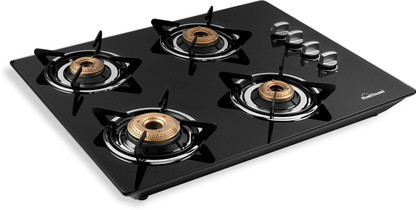 sunflame ct hob 4 burner gas stove