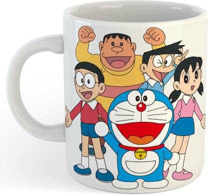 BuyAmaze Doremon Nobita Friends Cartoon Design for Kids Ceramic Coffee Mug  Price in India - Buy BuyAmaze Doremon Nobita Friends Cartoon Design for  Kids Ceramic Coffee Mug online at 