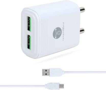 Best Multiport Mobile Charger 2.4 A with Detachable Cable Under 400