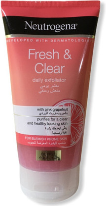 neutrogena refreshingly clear daily exfoliator