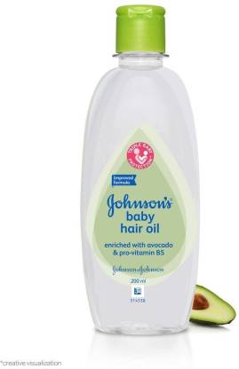 JOHNSON'S Baby Hair Oil | Enriched with avocado and pro-vitamin B5 (200ml)  Hair Oil - Price in India, Buy JOHNSON'S Baby Hair Oil | Enriched with  avocado and pro-vitamin B5 (200ml) Hair