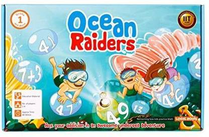 LogicRoots Ocean Raiders Math Addition Board Game Price in ...
