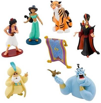 DISNEY Parks Exclusive Aladdin Princess Jasmine Figurine 7 Pc. Playset -  Parks Exclusive Aladdin Princess Jasmine Figurine 7 Pc. Playset . Buy  Action Figure toys in India. shop for DISNEY products in India. |  Flipkart.com