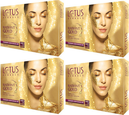 lotus radiant gold facial kit