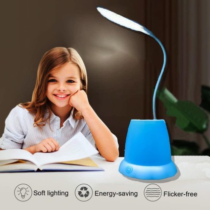 lamp with pen stand