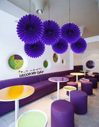 Rhythm 12 Pcs Set Wall Decoration Paper Fan Set For Wall Birthday Anniversary Decoration Price In India Buy Rhythm 12 Pcs Set Wall Decoration Paper Fan Set For Wall Birthday Anniversary