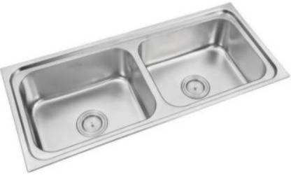 Jh Bathing Desires Stainless Steel Oval Double Bowl Kitchen Sink Royal Size 45xx9 Vessel Sink Price In India Buy Jh Bathing Desires Stainless Steel Oval Double Bowl Kitchen Sink Royal