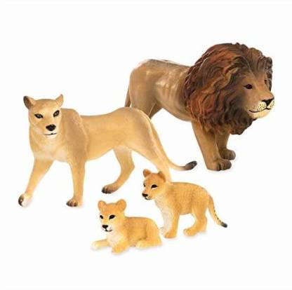 Battat Terra by AN2827Z Lion Family Miniature Lion Animal Figurines for  Kids 3-Years-Old & Up (4 Pc), /A - Terra by AN2827Z Lion Family Miniature  Lion Animal Figurines for Kids 3-Years-Old &