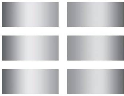 Berwick Offray Rectangles Scratch-Off Stickers - Rectangles ...