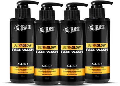 beardo ultraglow face wash price