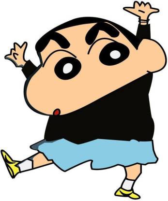 Cute Shinchan Cartoon Sticker Poster |Poster for Kids Room/Study Room |  Wall Sticker Poster | Self Adhesive Wall Sticker Paper Poster Paper Print -  Animation & Cartoons posters in India - Buy