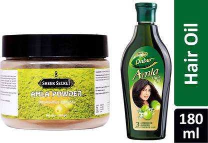 Sheer Secret Amla Powder 200gm and Amla Hair Oil 180ml Price in India - Buy Sheer Secret Amla Powder 200gm and Amla Hair Oil 180ml online at Sheer Secret Amla Powder 200gm and Amla Hair Oil 180ml Price in India - Buy Sheer Secret Amla Powder 200gm and Amla Hair Oil 180ml online at