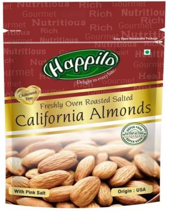 Happilo Oven Roasted and Salted California Almonds
