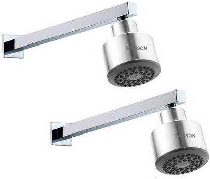 Caisson Abs 3inch Round Shower Head With 9 Inches Arm Set Of 2 In India Caisson Abs 3inch Round Shower Head, Shower Arm Diverter